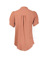 1930s Beau Blouse - Burnt Peach