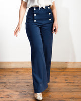 30s Sailor Pants - Navy