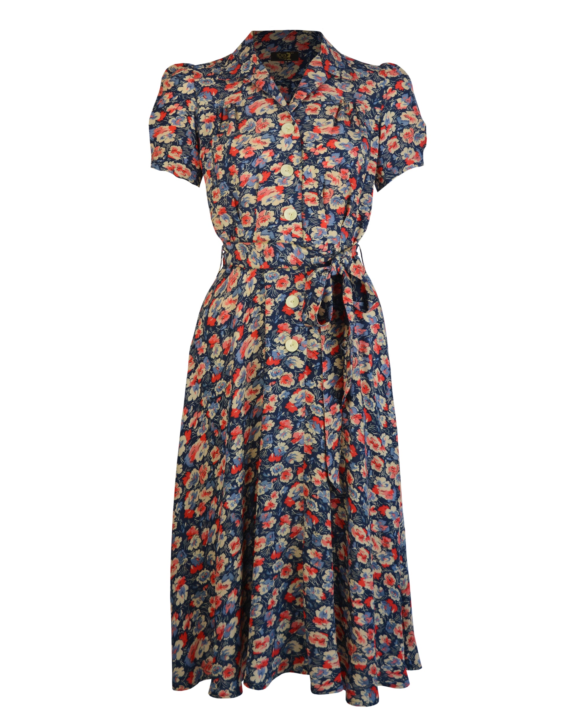 1940s Shirt-waister Dress - Jubilee