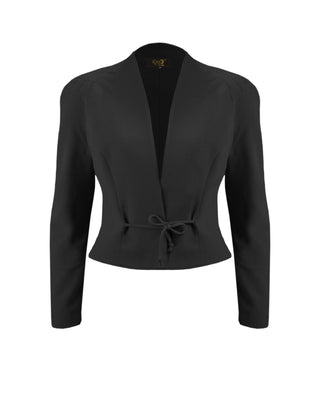 40s Stanwyck Jacket - Black