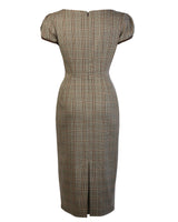 The Success Wiggle Dress - Plaid