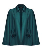 1940s/50s Swing Coat in Racing Green