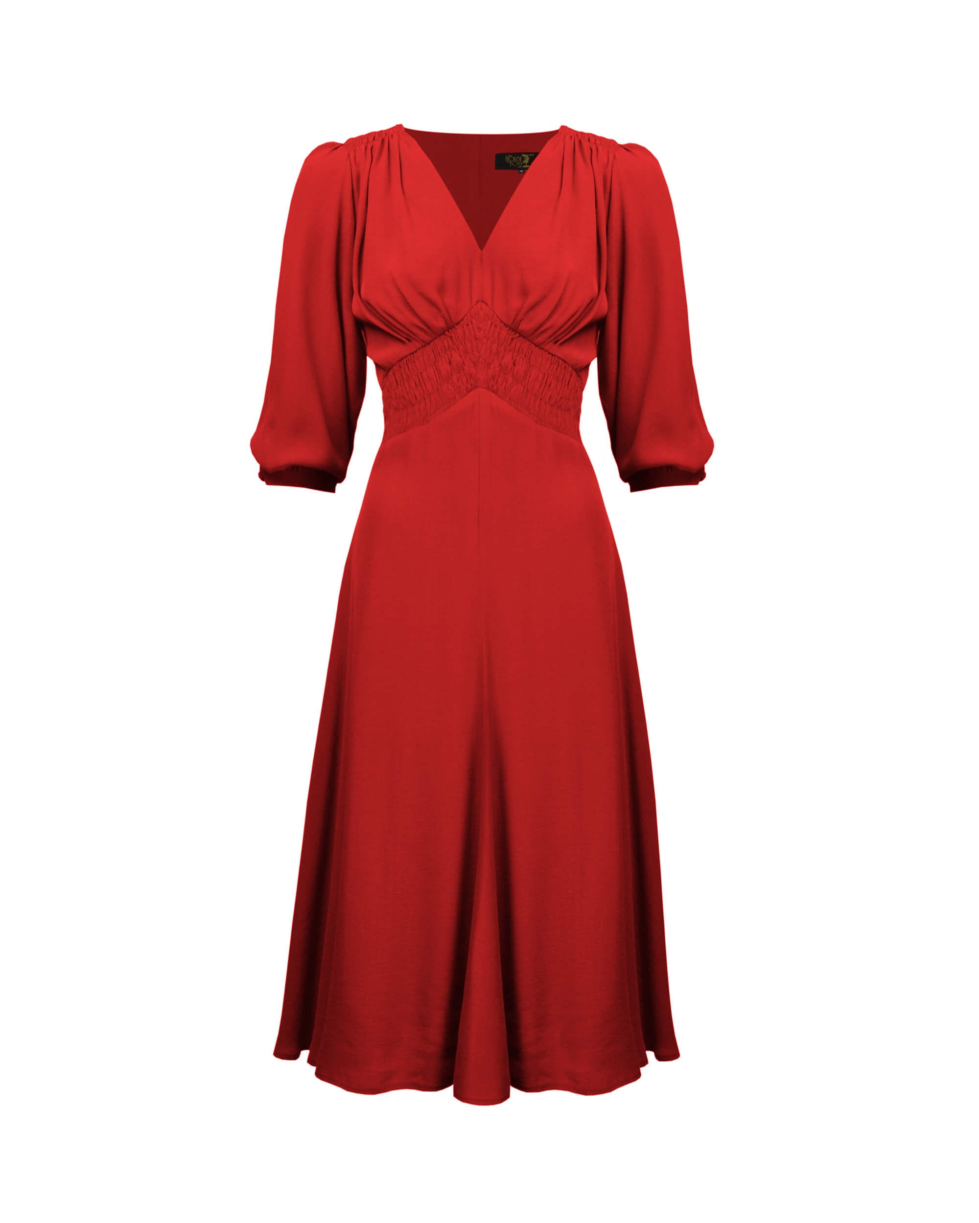 1930s store red dress