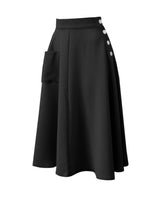 1940s Whirlaway Skirt - Black